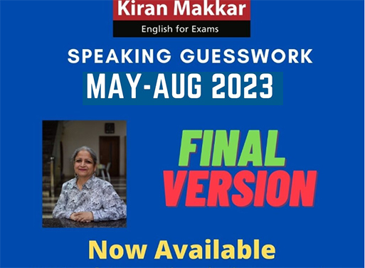 دانلود کتاب Makkar Speaking Cue Cards May-Aug 2023 